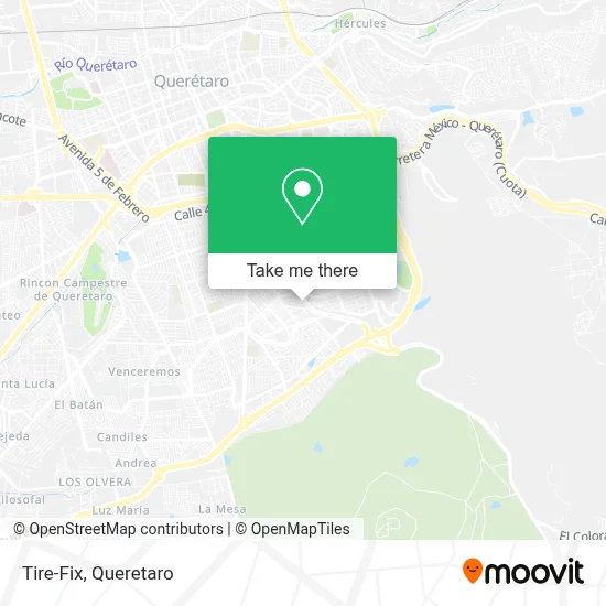 Tire-Fix map