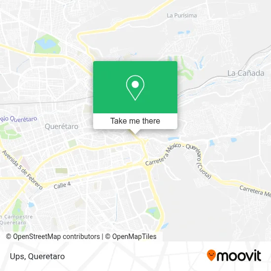Ups map