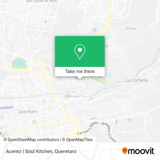 Acento | Soul Kitchen map