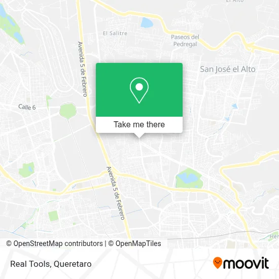Real Tools map