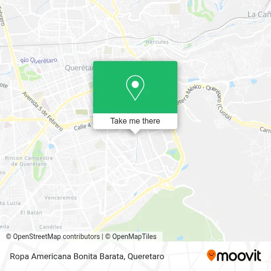 Ropa Americana Bonita Barata map