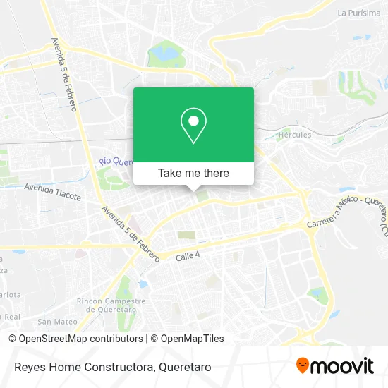 Reyes Home Constructora map