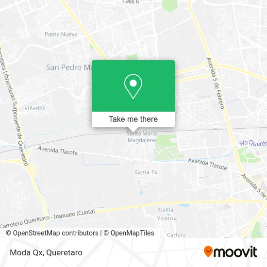 Moda Qx map