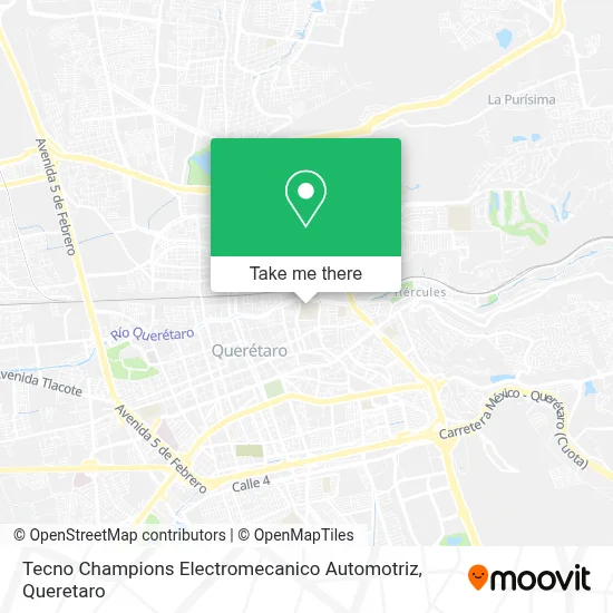Tecno Champions Electromecanico Automotriz map