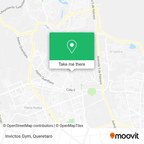 Invictos Gym map