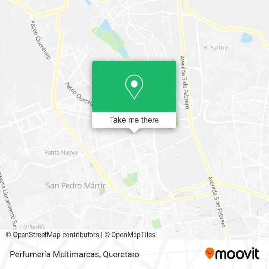 Perfumería Multimarcas map