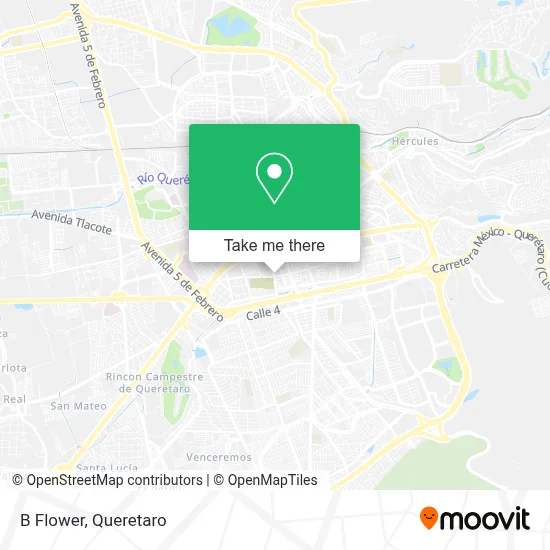 B Flower map