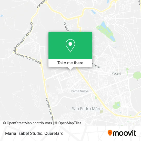 Maria Isabel Studio map