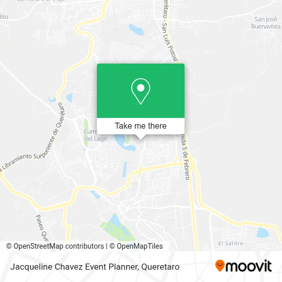 Jacqueline Chavez Event Planner map