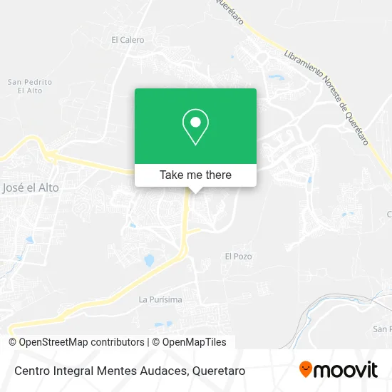 Centro Integral Mentes Audaces map
