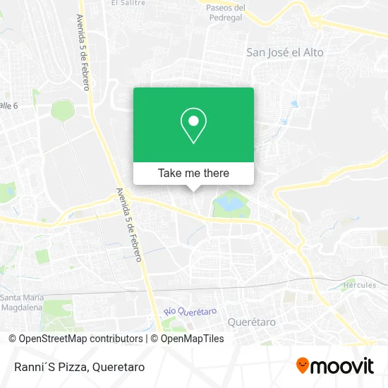 Ranni´S Pizza map