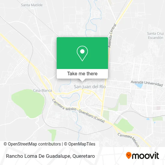 Rancho Loma De Guadalupe map