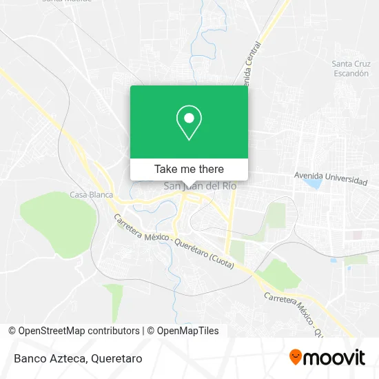 Banco Azteca map