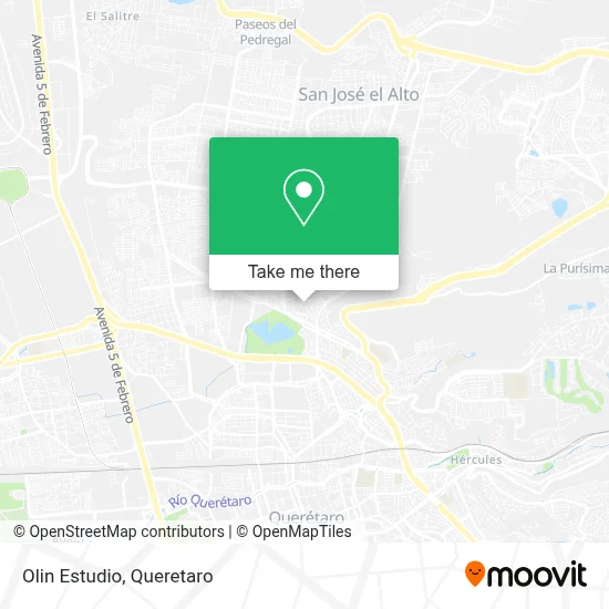 Olin Estudio map