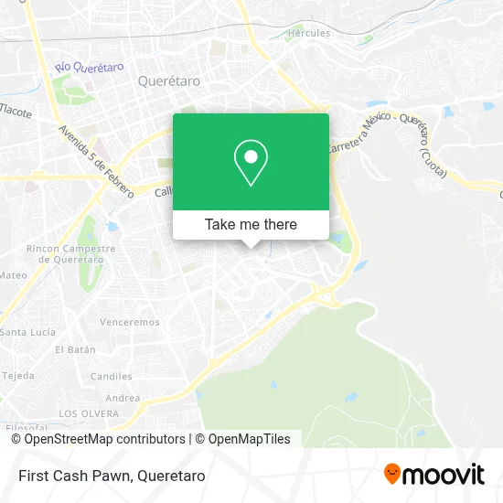 First Cash Pawn map