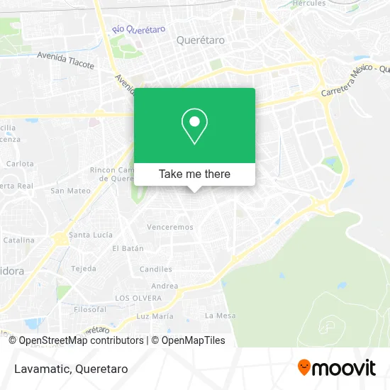 Lavamatic map