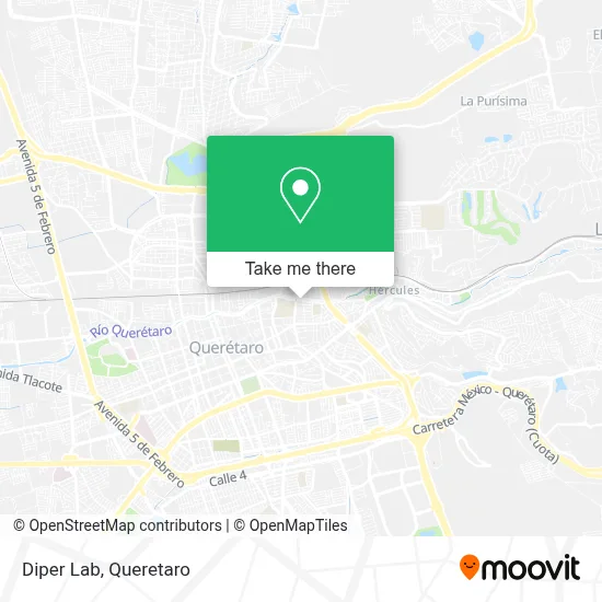 Diper Lab map
