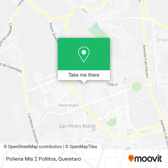 Polleria Mis 2 Pollitos map