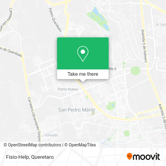 Fisio-Help map