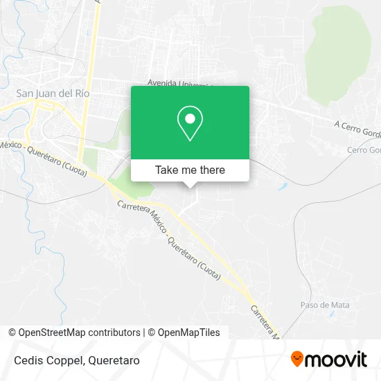 Cedis Coppel map