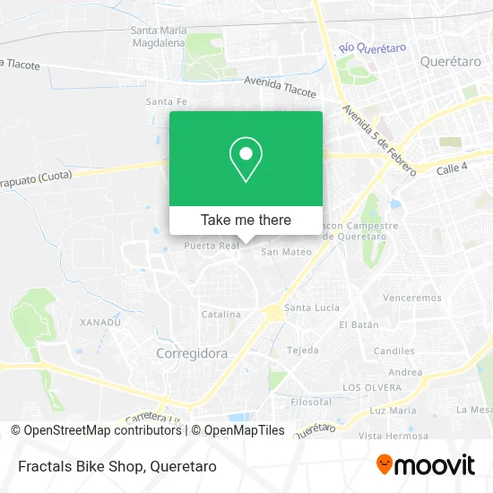 Fractals Bike Shop map