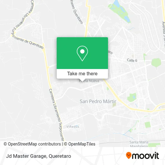 Jd Master Garage map