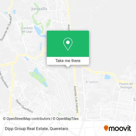 Dipp Group Real Estate map