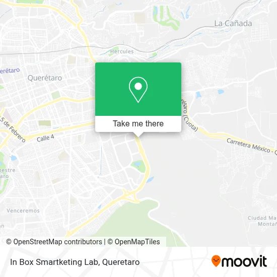 Mapa de In Box Smartketing Lab