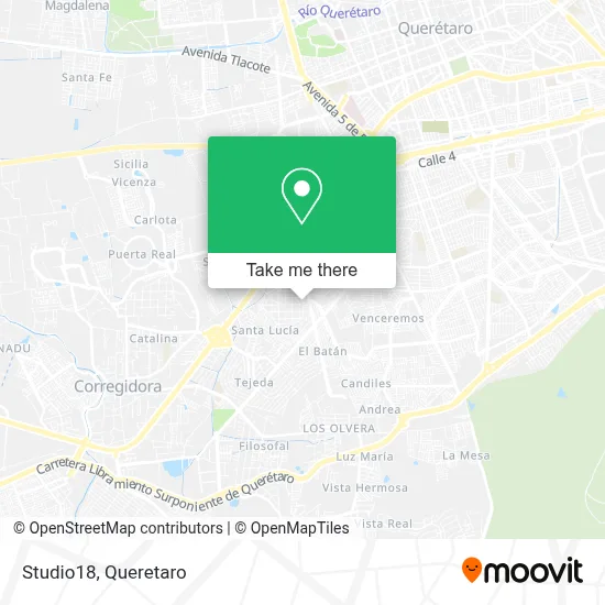 Studio18 map