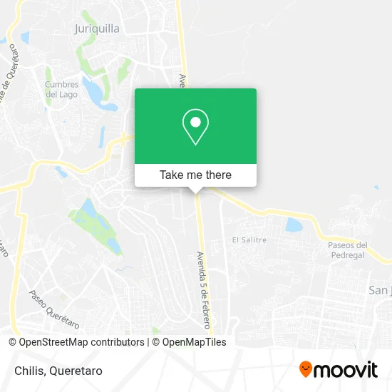 Chilis map