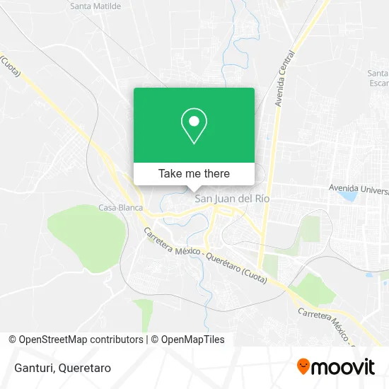 Ganturi map