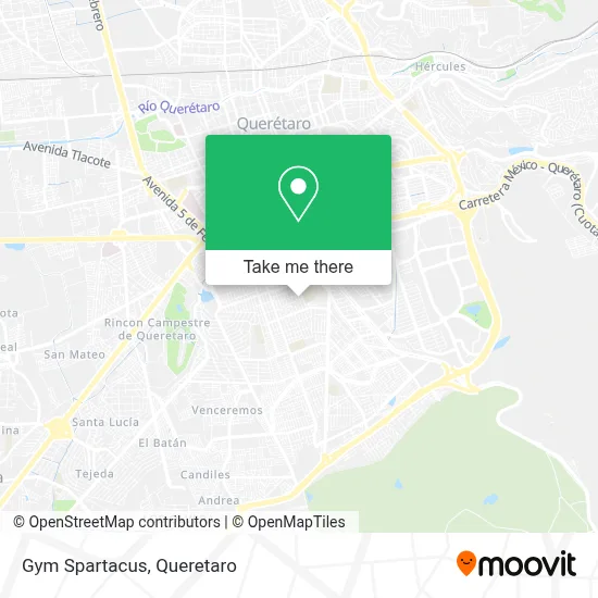 Gym Spartacus map