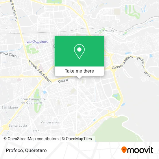 Profeco map