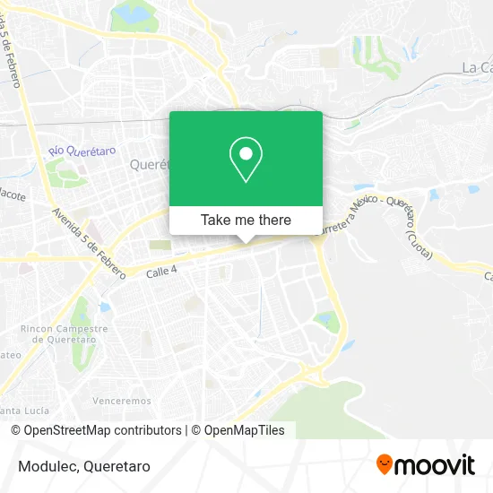 Modulec map