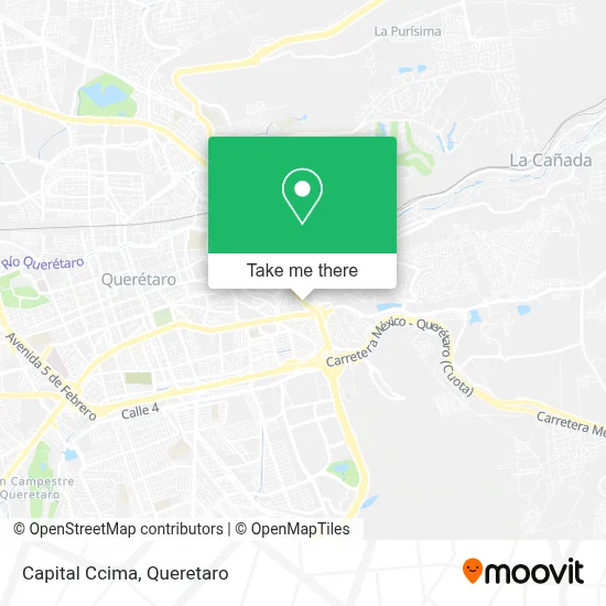 Capital Ccima map