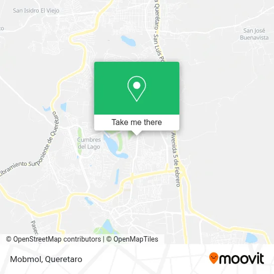 Mobmol map