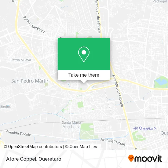 Afore Coppel map