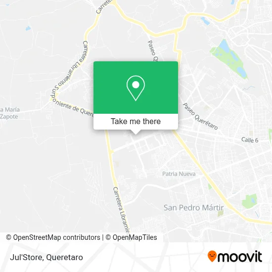 Jul'Store map