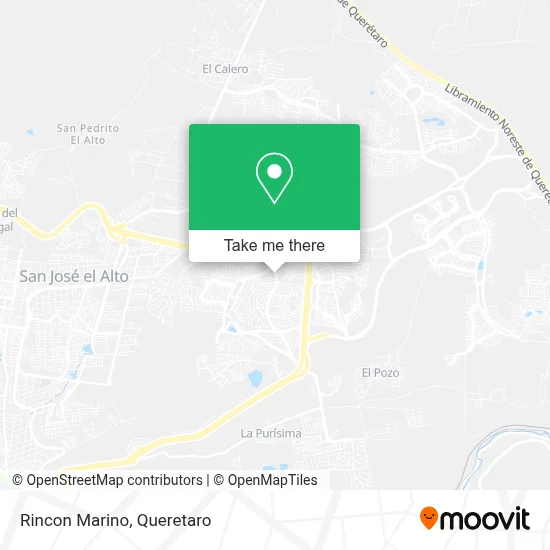 Rincon Marino map