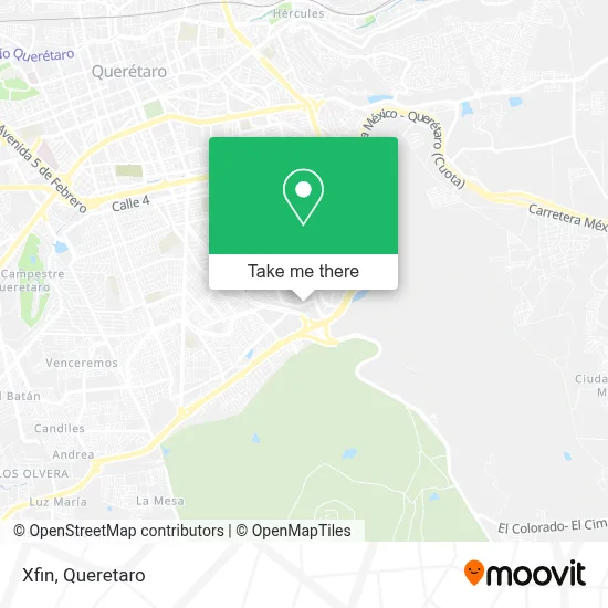 Xfin map