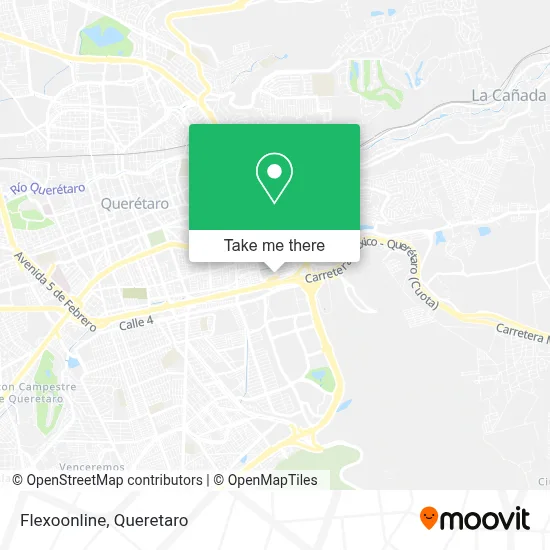 Flexoonline map