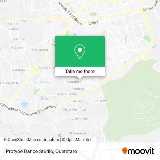 Protype Dance Studio map