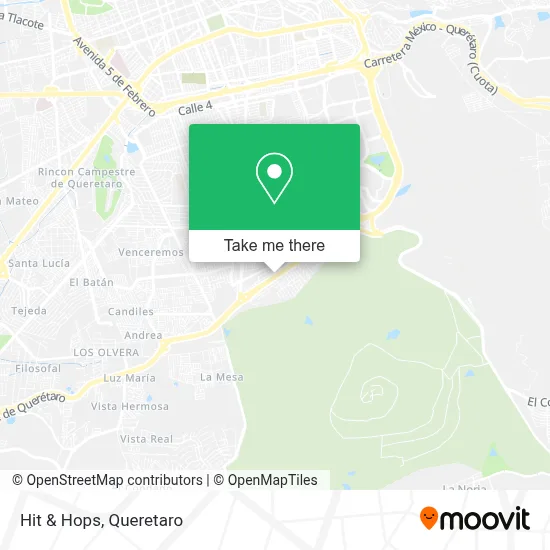 Hit & Hops map