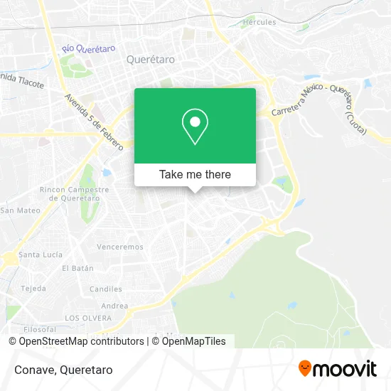 Conave map