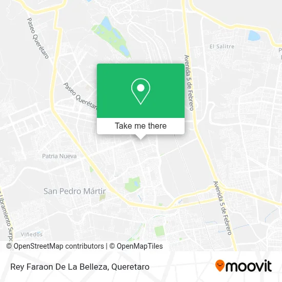 Rey Faraon De La Belleza map