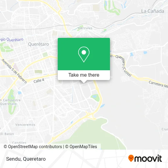 Sendu map