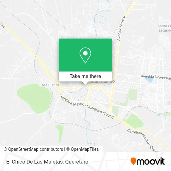 El Chico De Las Maletas map