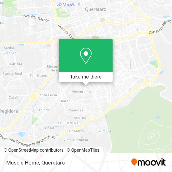 Muscle Home map