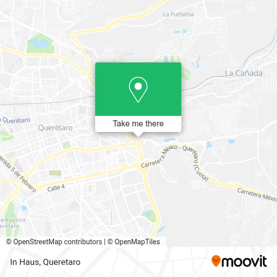 In Haus map