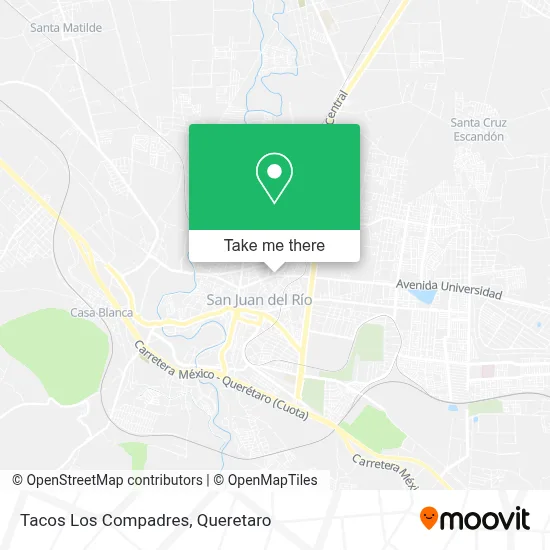 Tacos Los Compadres map